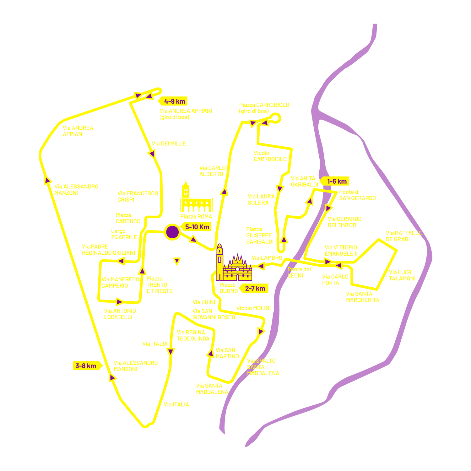 10 Kappa Monza - Percorso